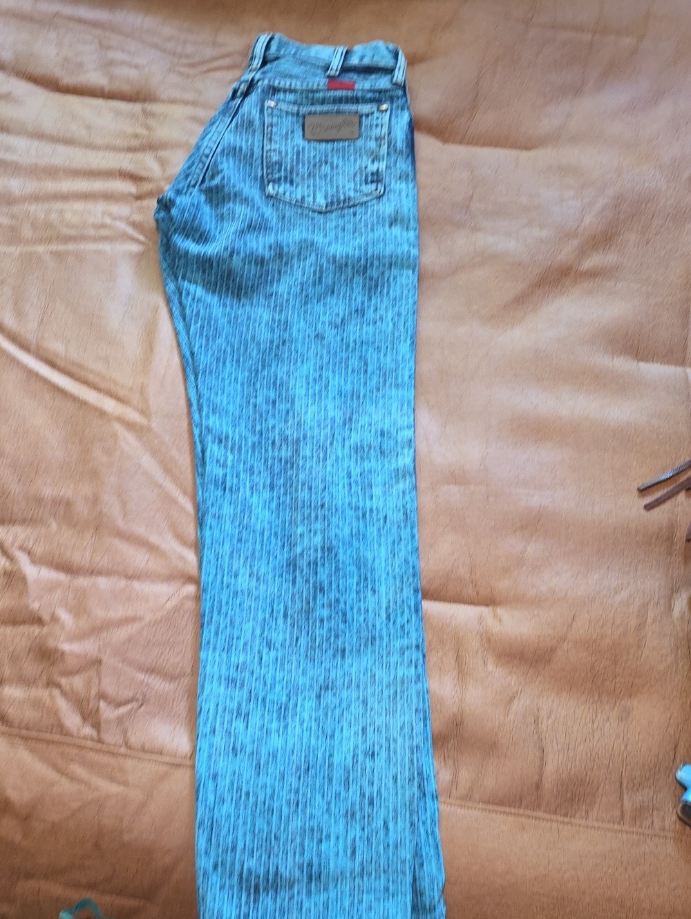 Vintage Wrangler Women's Turquoise  Flare Jeans